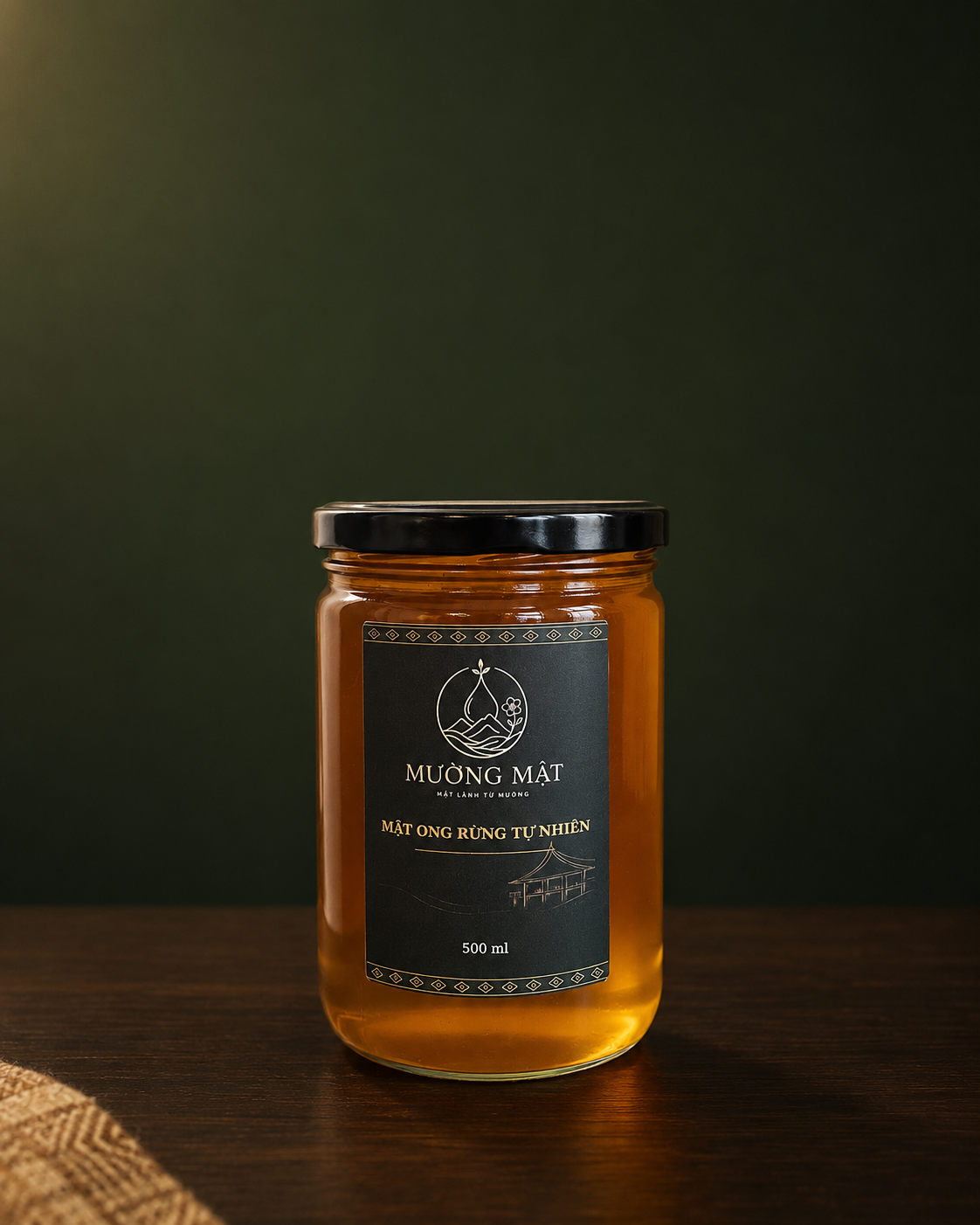 Chai mật ong rừng Mường Mật 500 ml